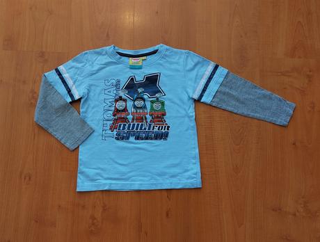 Tričko s dlhým rukávom thomas, 116