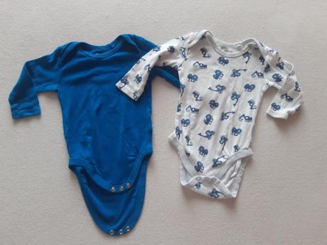 2x body 62/68 - cena spolu, f&f,62