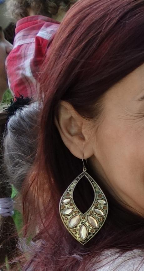 Predám krásne náušnice s kamienkami, 