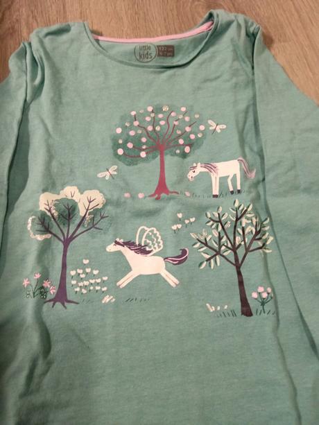 Tričká 3ks, h&m,122