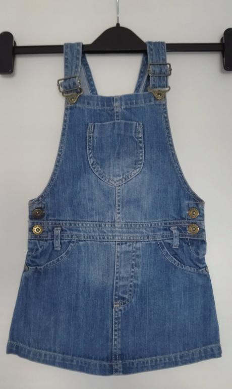 Riflová šatová sukňa, hema,110