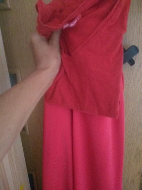 Spoločenské šaty malinové, 38