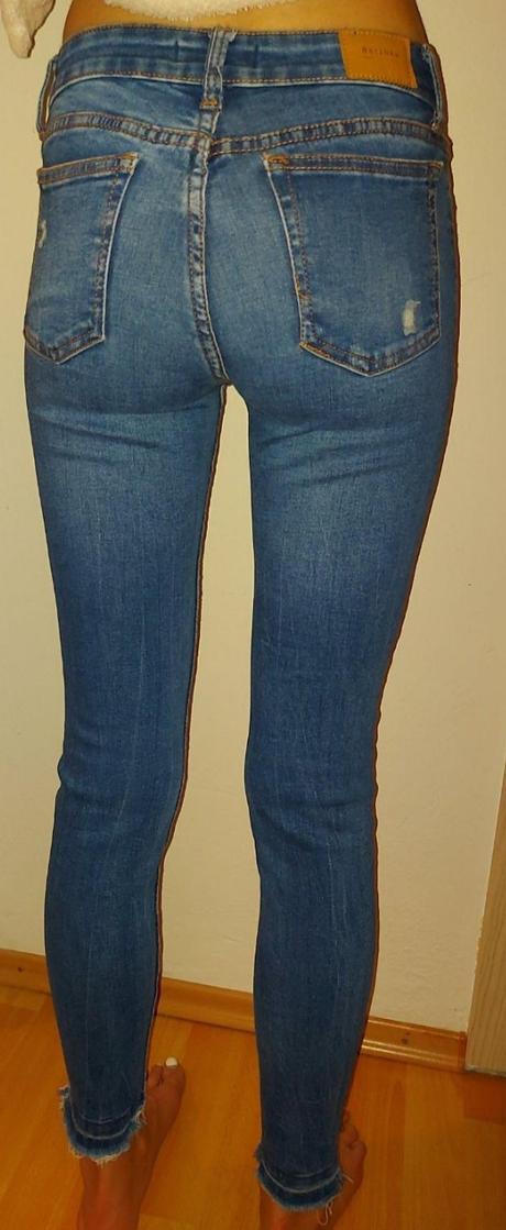 Dámske džínsy, bershka,34