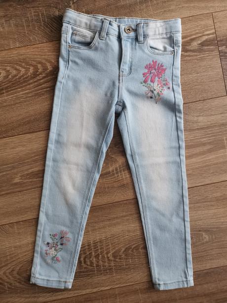 Rifle elasticke s kvetinkou, pepco,110