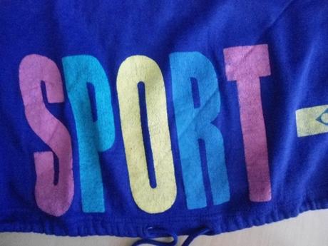 Tmavomodra mikina - sport, 140