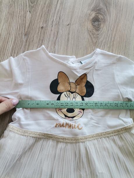 Dievčenské šaty s minnie, disney,86