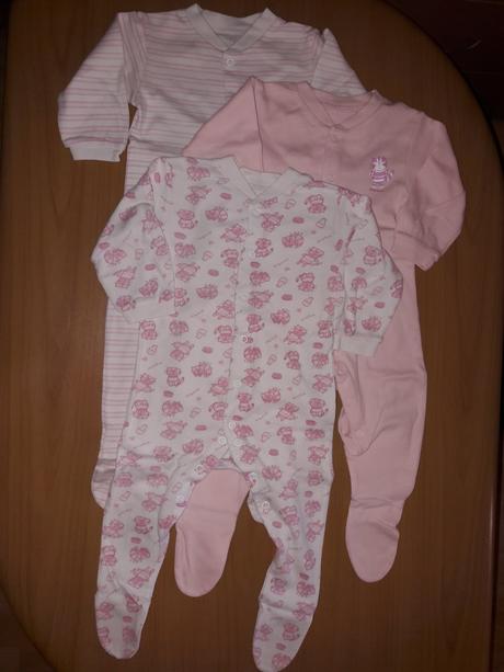 Dojčenské body s dlhým rukávom, tesco,86