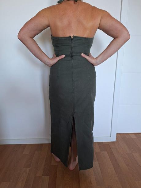 Ľanové šaty, h&m,40