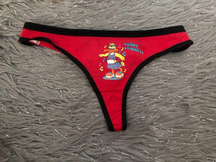 Nohavičky tanga s kačicou, xs