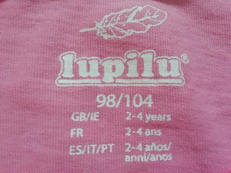 Tričko s dlhým rukávom, lupilu,104