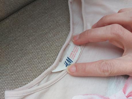 Tunika saty h&m 110/116, h&m,110