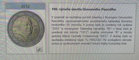 Špecialna eurominca 2012 taliansko, 