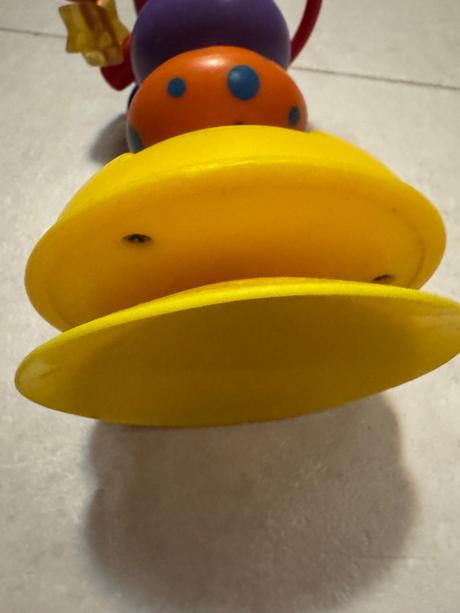 Didaktická hračka lamaze ohybný červík,