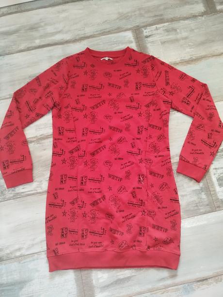 Mikinové šaty pre tínedžerku s/m, gate,s