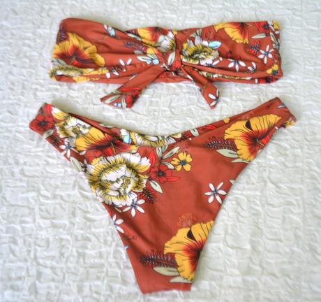 Bikiny zaful s kvetinovým vzorom, veľ. m, m