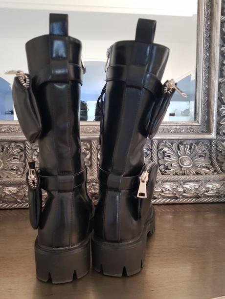 Vysoke topanky na snurovanie, 39