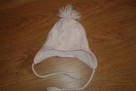 Čiapka s brmbolcom, h&m,68