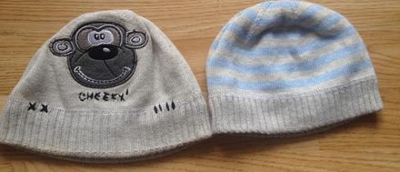 Podsite ciapky top stav 6-12m, next,74