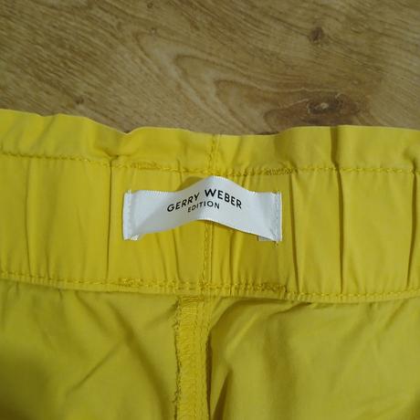 Jasnožlté kulotky s opaskom, gerry weber,44