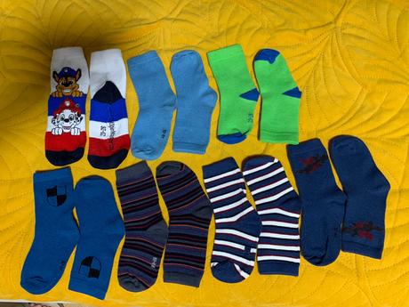 Detské ponožky 7 párov, 23
