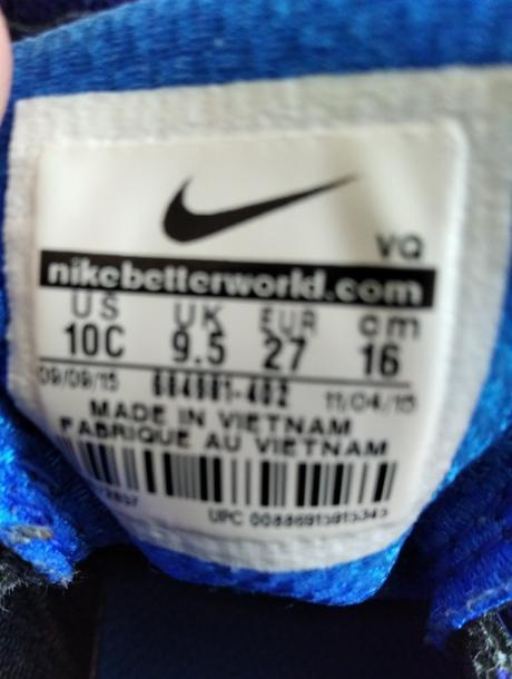 Detské chlapčenské tenisky, nike,27