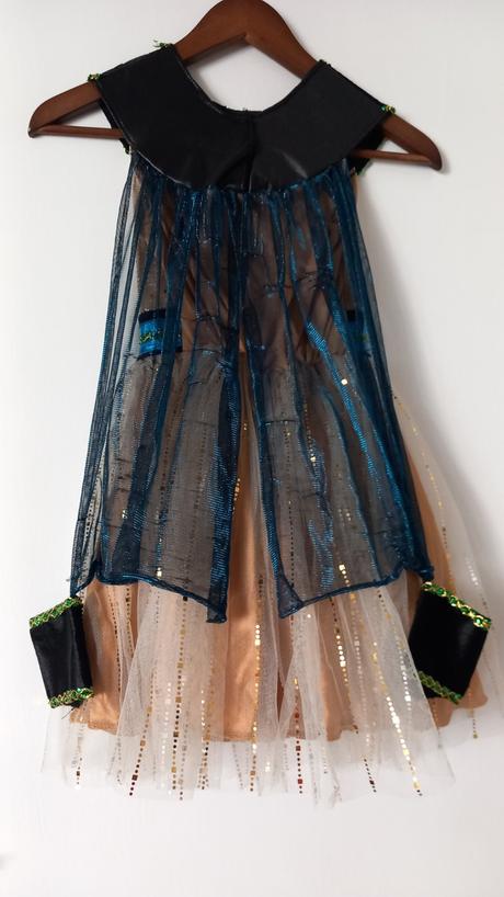 Nádherný kostým kleopatra, faraónka, 