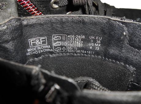 Vysoké prechodné topánky f&f veľ.36, f&f,36