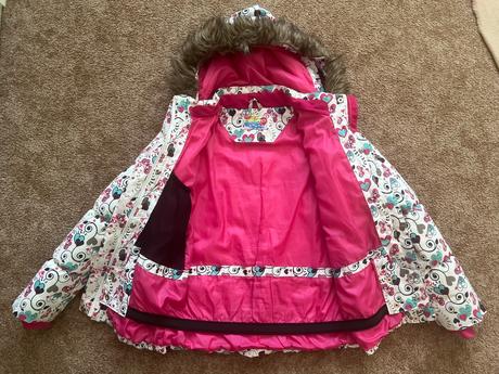 Dievčenská zimná bunda, lewro,140