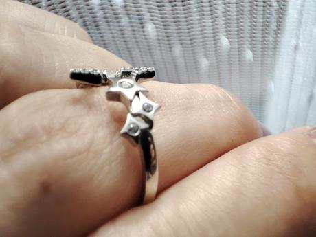 Strieborný prsteň - 925 olivie,