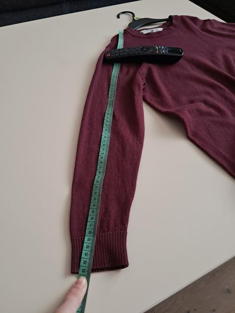 Svetrík burgundy h&m v.146/152, h&m,146