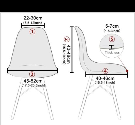 Pruzne navleky na stolicky. 6 kusov.novè, 