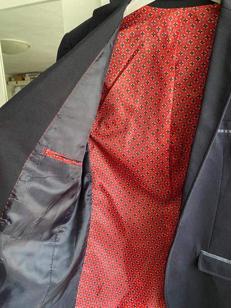 Panske tmavomodre sako, 48