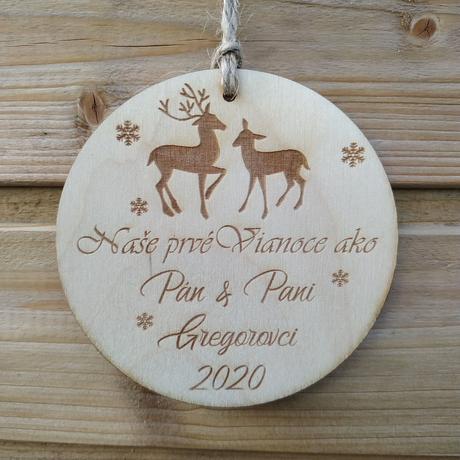 Vianočná guľa - naše prvé vianoce, 