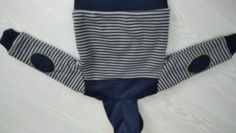 Zateplená hrubá mikina/ bunda, 116