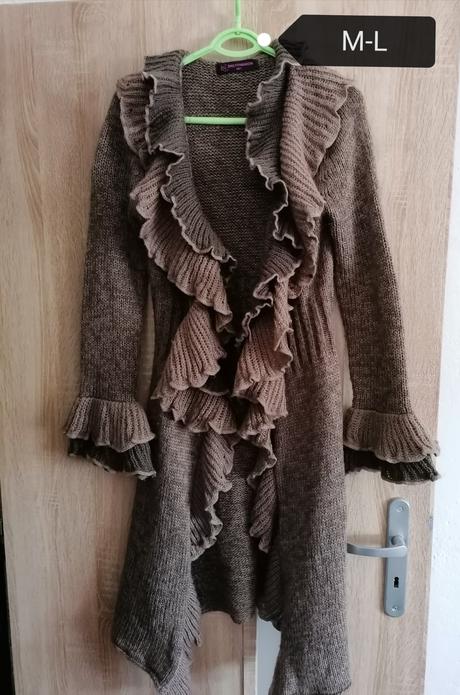 Damsky dlhy sveter, m