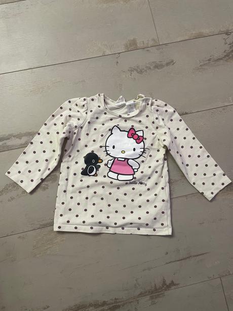 Hello kitty tricko, h&m,74