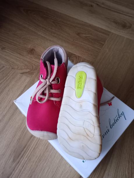 Fare bare prvé topánky, kožené,v.20, fare,20