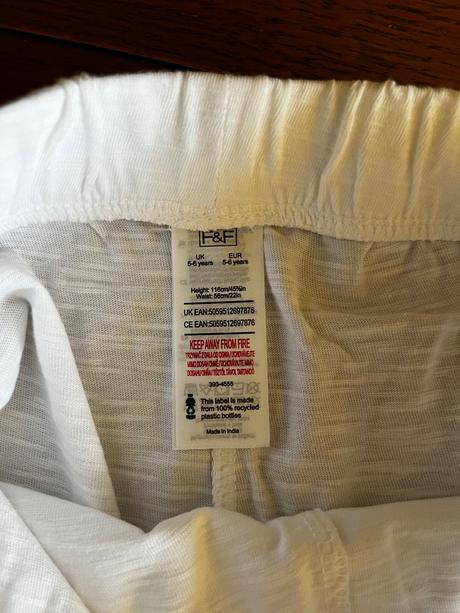 Bavlnené kraťasky s volánikmi dvojbalenie, f&f,116