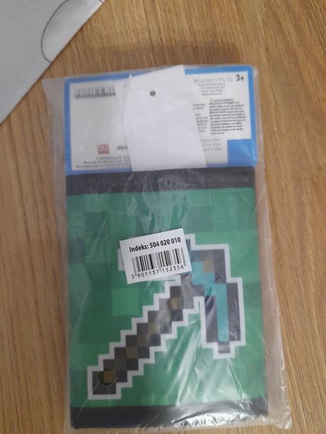 Peňaženka minecraft, 