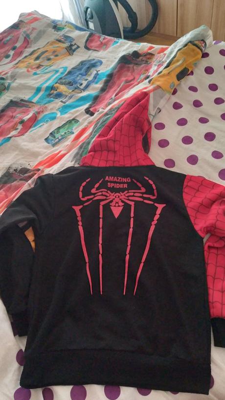 Tričko mikina spiderman č.122/128, 122