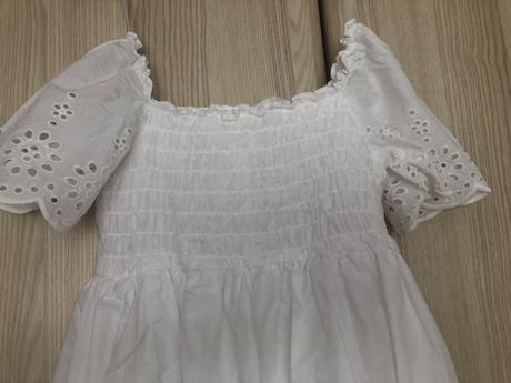 Romantické šaty, h&m,122