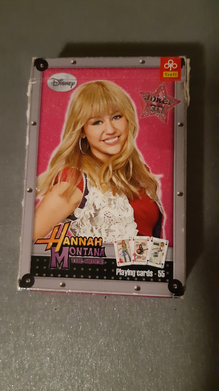Hannah montana hracie karty, 