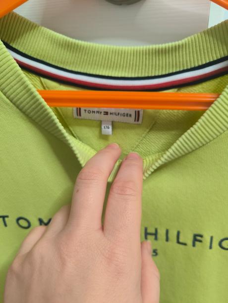 Žltá mikina th, tommy hilfiger,m