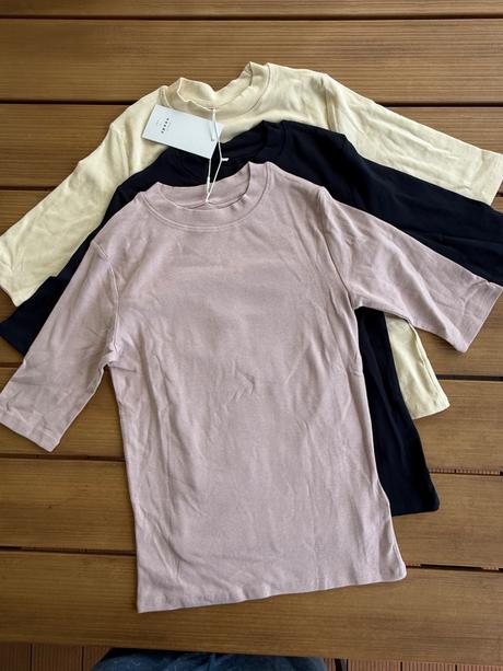 3ks tričká s elastanom 146/152, name it,152