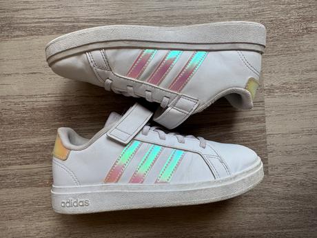 Adidas biele dievčenské 33, adidas,33