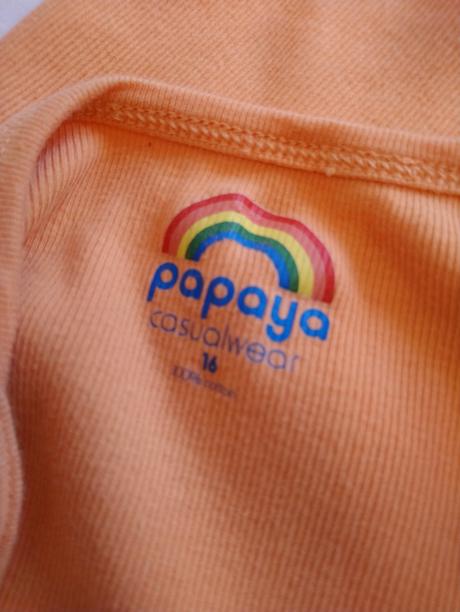 Dámsky marhuľový top na ramienka, papaya, m/l, papaya,l