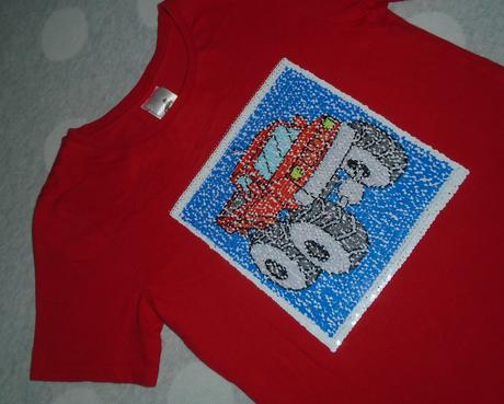 Tričko s meniacim sa obrázkom, c&a,122