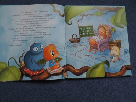 Knihy pavúčik zlatúšik, 4 ks, 