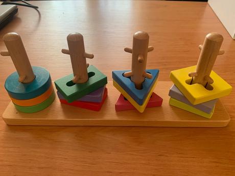 Drevená didaktická hračka, 