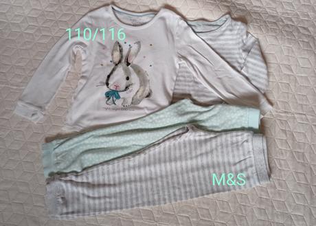 2 pyžamká vel.110/116, marks & spencer,110